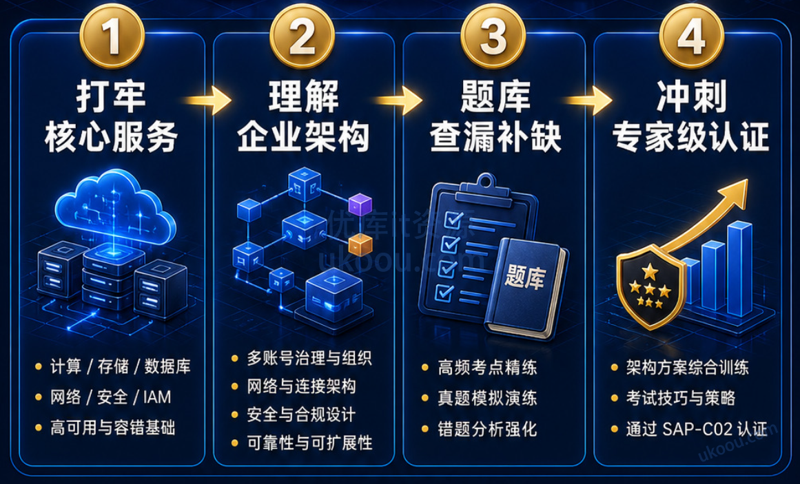 【iloveaws】AWS SAP-C02 专家级架构师认证课:高阶架构 + 题库精讲