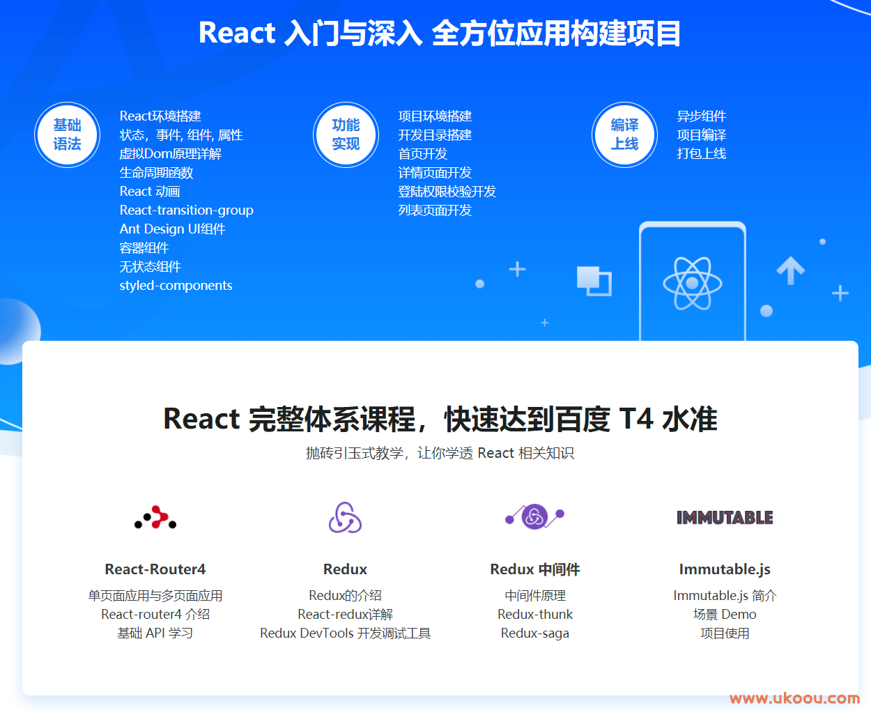 React16.4 开发简书项目 从零基础入门到实战